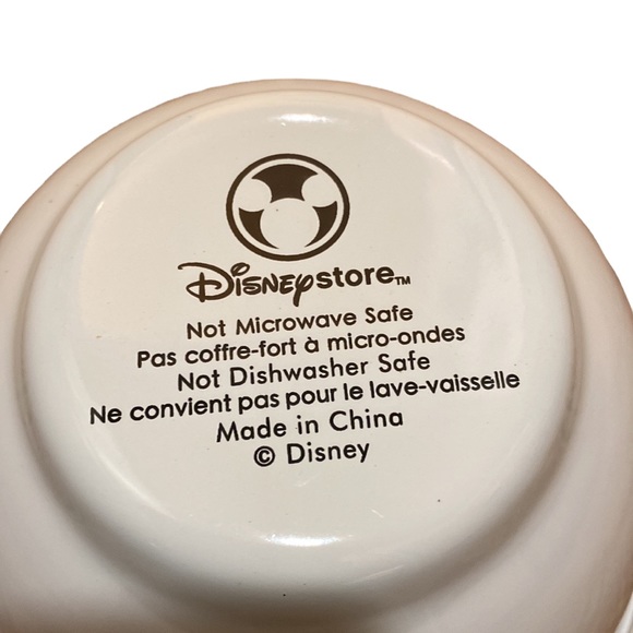 2 Disney Store Goofy and Pluto Cereal bowls Metal Enamelware - Picture 9 of 10